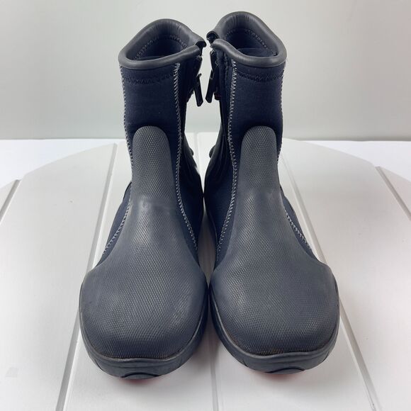 Tusa Scuba Boots Imprex 5mm Unisex US Size 6 Black Side Zip DB-0101 - Picture 2 of 8
